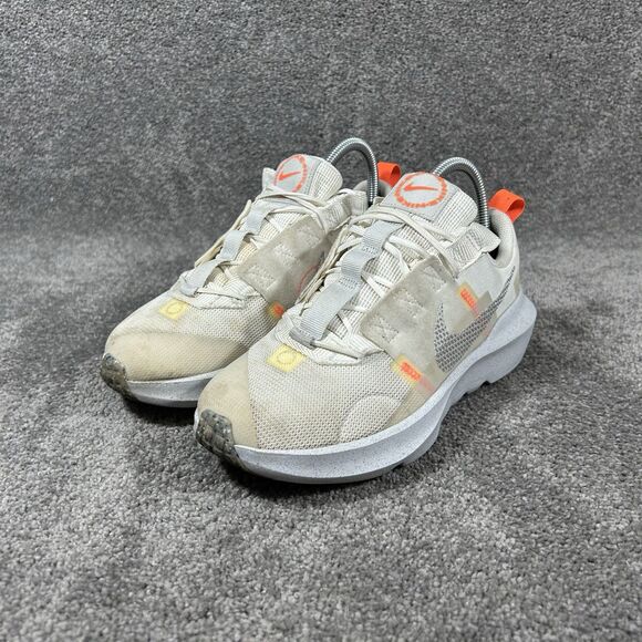 Nike Air Crater Impact DB3551-100 Youth Size 5.5Y White Running Trainer Shoes - Picture 4 of 11